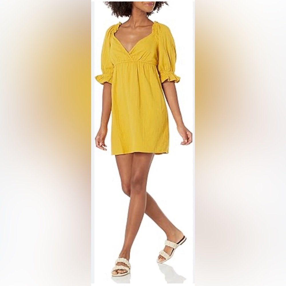 Billabong Mustard Yellow Dress M